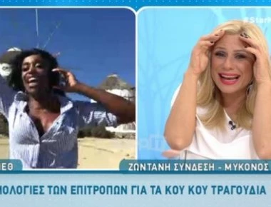 Στον αέρα… το μπούστο της Ελίζαμπεθ! – «Φύσα!» φώναζαν από το πλατό! (βιντεο)